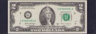 Fancy US Federal Reserve $2 Dollar Bill Serial Number G 07694581 A Cool 2017 — photo 1