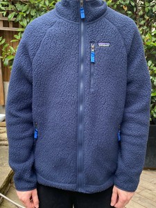 patagonia retro pile blue