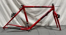 Vintage 1989 Raleigh Technium 17.5" C-C Aluminum/Steel Mtn Bike Frame/Fork++