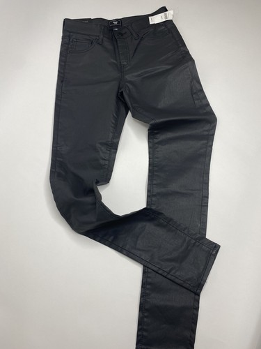 Women’s GAP Wax Coated Mid Rise Black Skinny Leggings •Sz 2/26 *NWT - Picture 3 of 8