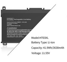 HT03XL HTO3XL Battery for HP Pavilion L11421-2C2 L11119-855 14-CE 14-CF 15-CS C