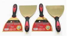 4 ATE PRO 6" FLEXIBLE STAINLESS STEEL PUTTY KNIFE KNIVES SCRAPERS DRYWALL 93535