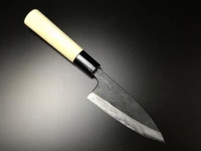 ARITSUGU White Steel Deba Fillet Kitchen Sushi Chef Knife 105mm 4.13"Japan N