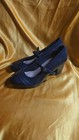 CLARKS BLACK LEATHER MARY JANE WOMENS HEELS SIZE 8 M STURDY NICE  — photo 6