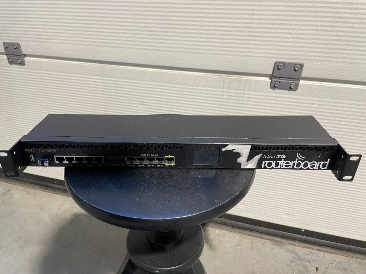 MikroTik Routerboard Rack Mountable 10 Port Gigabit Router/Switch