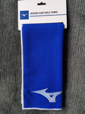 Mizuno Cart  Golf Towel   mit Karabinerhaken 40x60cm  -  UVP 29 