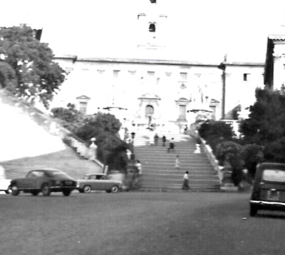 1958 LANCIA AURELIA GT + NEGATIVE GARDEN MOUSE + REPRINT PHOTO 10x10