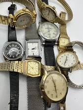 Lot Of 10 Broken Timex Ladies Quartz Battery Watches Lot Project  Vintage Diy