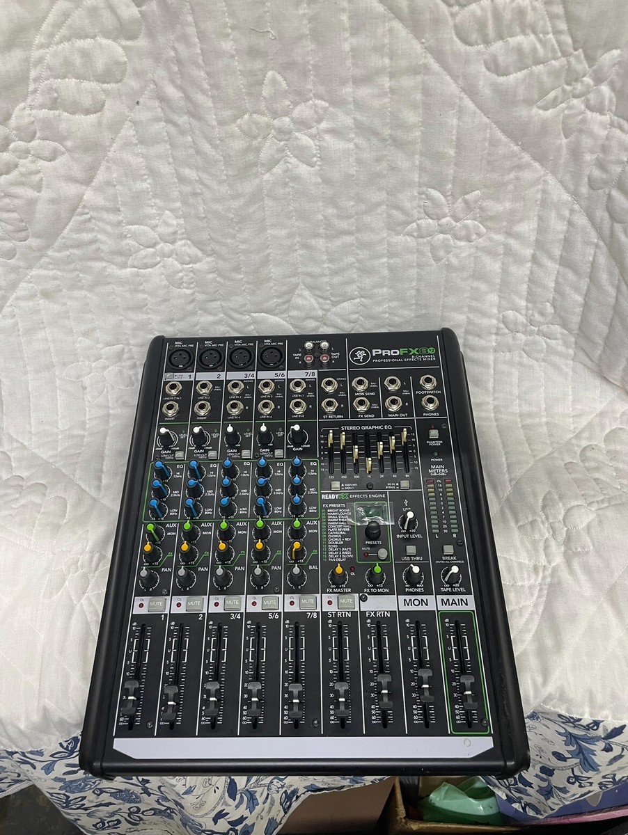 Mackie PROFX8V2 8-Channel Professional Effects Mixer for