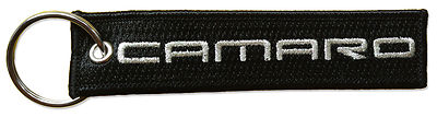 Camaro Embroidered Key Chain, Chevrolet Muscle Car, Pony Car, key fob