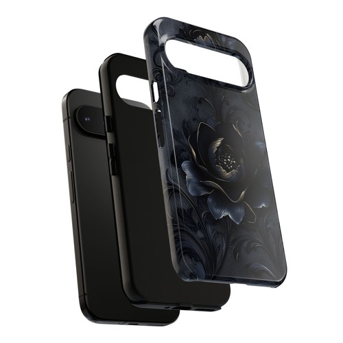 Black Velvet Rose Magic Vines Flower - Phone Case for iPhone, Galaxy, Pixel - 第 134/281 張圖片