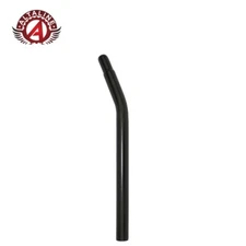 ALTALINE Bicycle (25.4mm)  1" STEEL SEATPOST LAYBACK BMX CRUISER BLACK  SADDLE