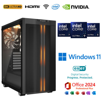 Gaming PC Intel Ultra 7 265k RTX 5070TI 1000GB SSD 1TB HDD 32GB RAM Windows 11 Z