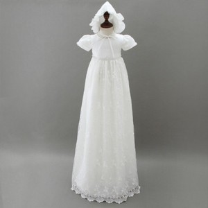 christening gown and bonnet