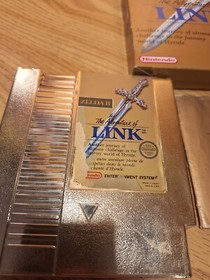 Adventures Of Link Zelda Classic Series Cib Nes Nintendo