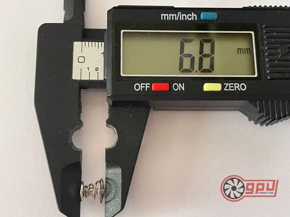 Graphics Card Screws Retention Plate Heat Sink GPU Spring M2 x 6.8mm (4pcs) - Image 3 of 4