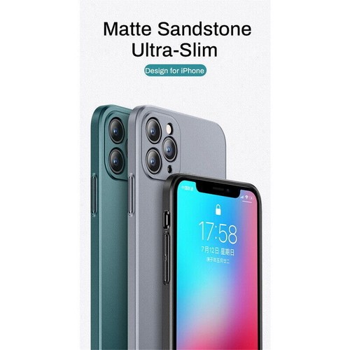 For iPhone 14 13 12 Pro Max 11 XR XS Shockproof Ultra-thin Hard Matte Case Cover - Picture 12 of 18
