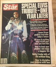 Elvis Presley The Star Newspaper August 15 1978