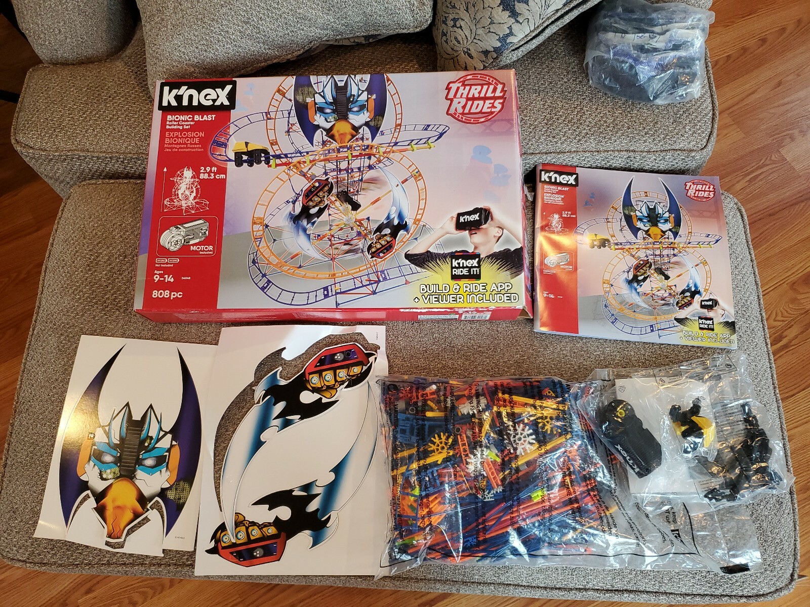 bionic blast roller coaster