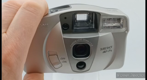 Canon Sure Shot AF-7S 35mm PRIME LENS Film Compact ***TESTED & FULLY WORKING*** - Video 1 of 1