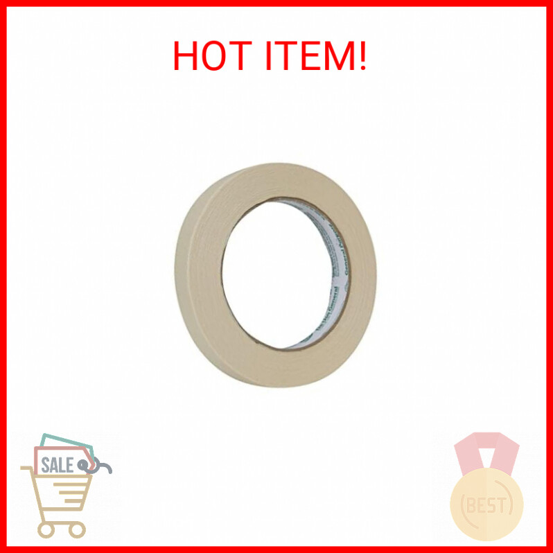 Duck Brand 394689 General Purpose Masking Tape, 0.7-Inch by 60-Yard, Single Roll