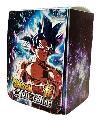 dragon ball super card game deck box Amazon.com: Ultra Pro Dragon Ball Super Deck Box: Goku, Vegeta, and Broly -  Modern Multicolor Card Case main image 1