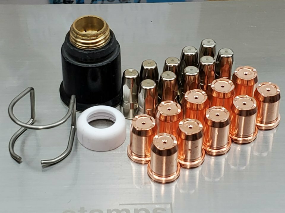 20Pcs PR0117 Plasma Elektroden En PD0114-10 Tips 1.0mm Voor