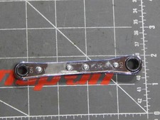 Snap On Double Box Ratchet Ratcheting Wrench 1/4" 5/16" R810C 12Pt 0 Deg