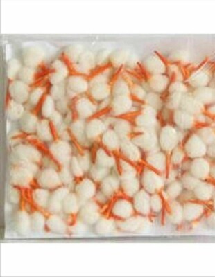 Cotton Wicks Diya Batti Pooja Deepak Bati Hindu Puja Samagri Diwali Pooja 200 pc