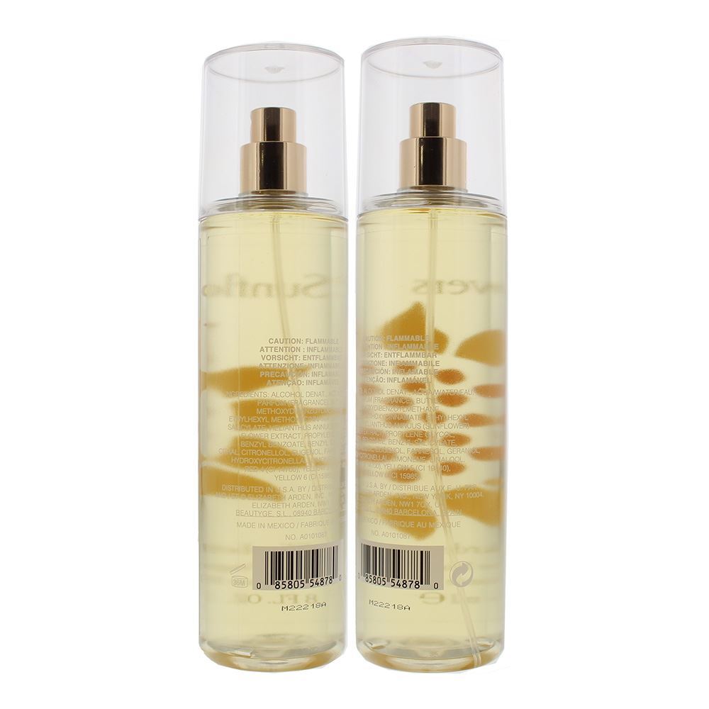 Elizabeth Arden Sunflowers Fine Fragrance Mist 236ml For Her x 2 eBay
