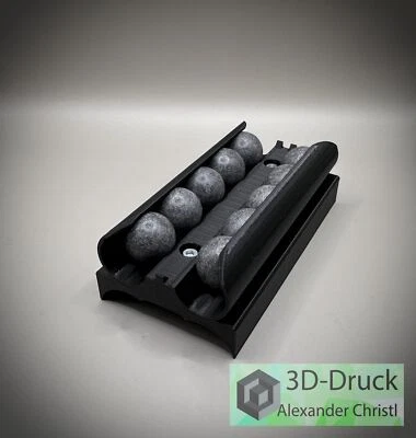 MUNITIONSHALTER * AMMO HOLDER * 10 BALLS * UMAREX HDS 68 * CAL.68 * PAINTBALL