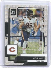 Cole Kmet 2022 Donruss Optic #36 Premium Silver Wave Prizm /300 Bears FAST SHIP