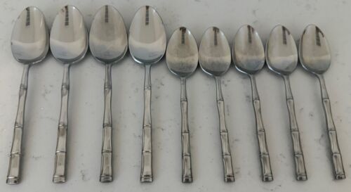 Rebacraft Reed & Barton Royal Bamboo Japan 16 PC Spoons & Forks - Picture 3 of 6