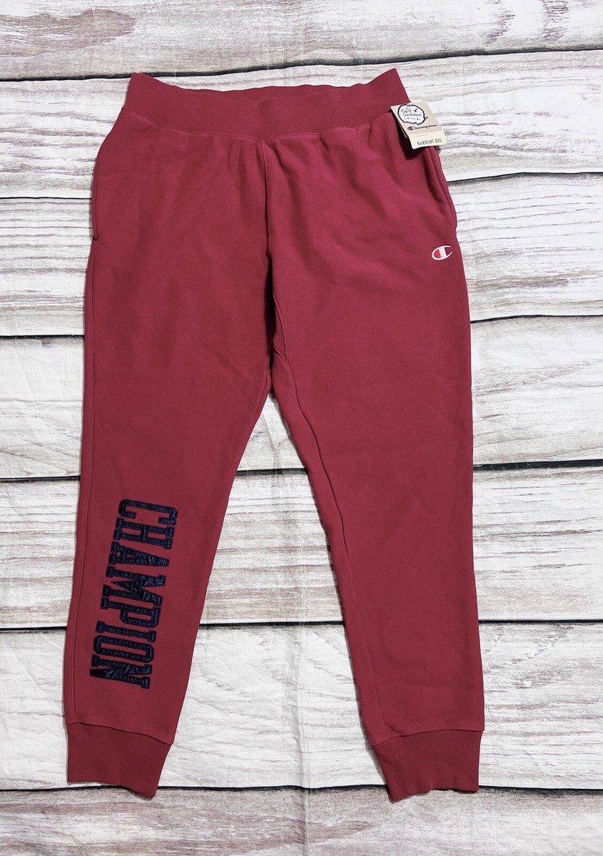 Champion Man SZ XLarge Reverse Weave Jogger Giant Red NWT (Q Champion Man SZ XLarge Reverse Weave Jogger Giant Red NWT (Q