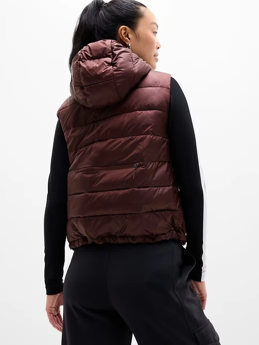 Athleta - Aire Puffer Vest - Free Ship - Image 2 of 4