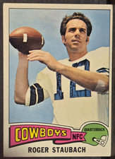 1975 Topps Football Roger Staubach #145 Ex/Mt