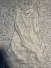 alice + olivia dress size 2 color white