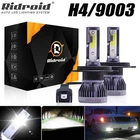 9003 H4 LED Headlight Bulbs Kit 10000W 1000000LM Hi/Lo Beam Super Bright White