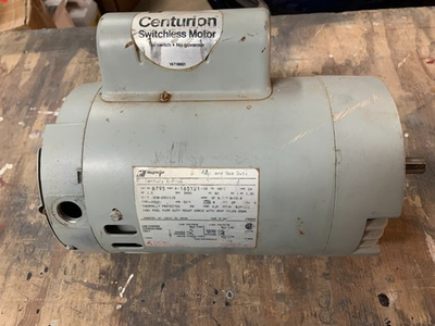 #ad Century B795 Electric Motor 1.5 HP 3450 Rpm 1PH 115 208 230 Volt 56C Frame $109.99