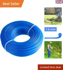 1.6mm x 100m Strimmer Line for Modern Garden Maintenance - Safe and Effective 0.14 per metre