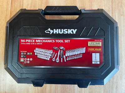 #ad 🔥🔥 Husky Mechanics Tool Set 94 Piece $67.00