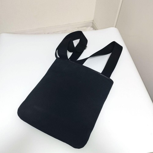 YVES SAINT LAURENT YSL Rive Gauche Shoulder Bag Tote Kahala Suede Leather Black - Picture 2 of 24
