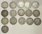 90% Silver Half Dollar Lot $8.00 FACE ***************** (16) Barber Half Dollars