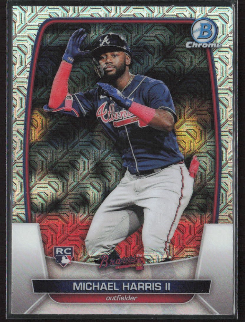 2023 Bowman #76 Michael Harris II Mojo Refractors