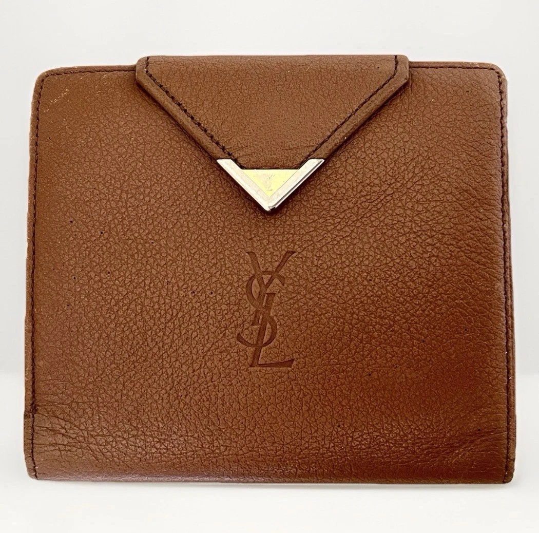 Saint Laurent Wallets for Women with Vintage Leather for sale | eBay