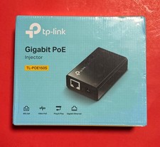 Brand New Factory Sealed TP-Link Gigabit PoE Injector 802.3af TL-POE150S UN 