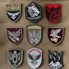 Ukrainische Moral Aufn&auml;her Unmanned Aerial Systems Forces (USF) Chevrons *...