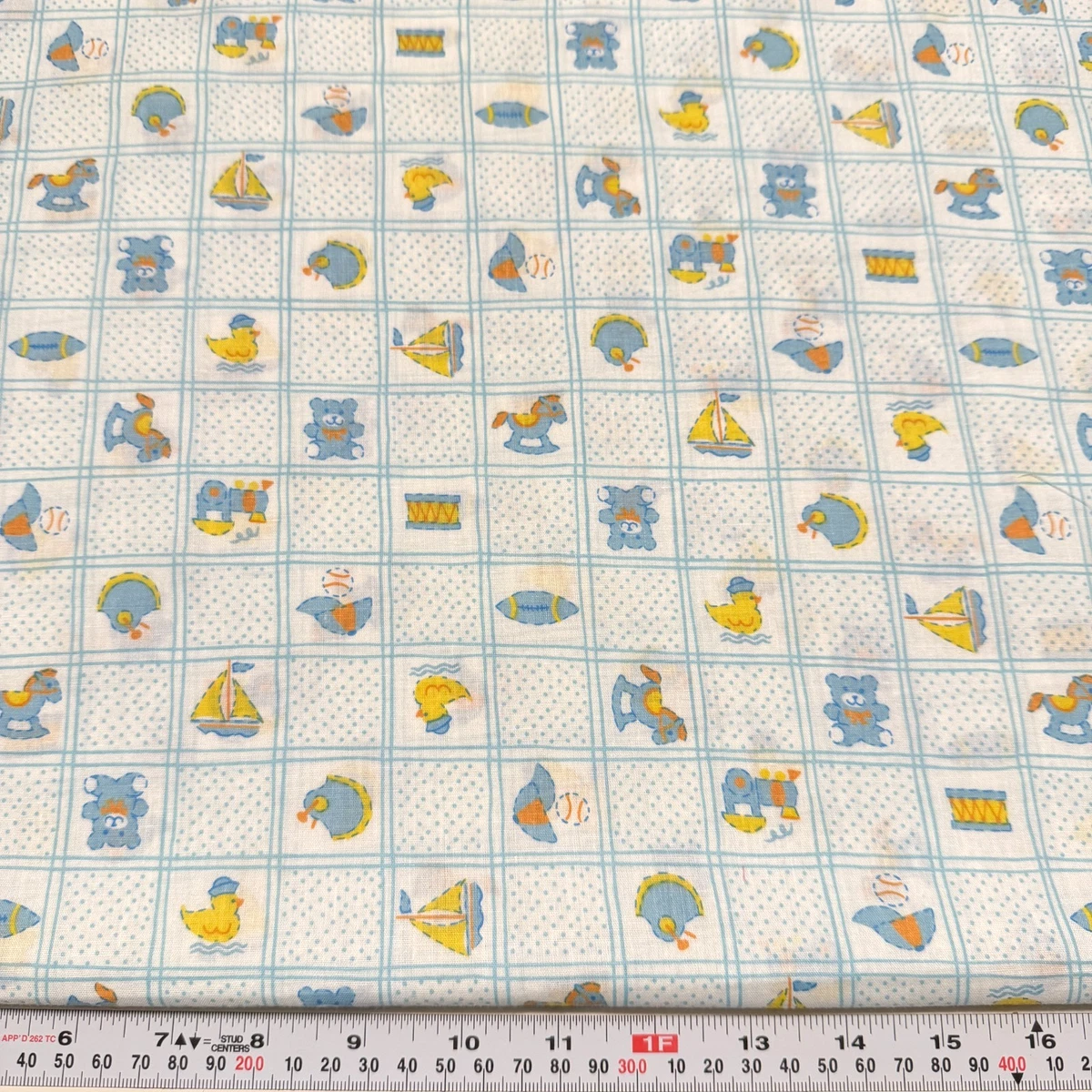 By the Yard Nursery/Baby Antique/Vintage Craft Fabrics for sale | eBay