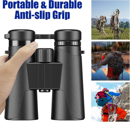 Professional 10x42 Binoculars - Fogproof & Low Light Vision for Adventurers - Picture 4 of 11