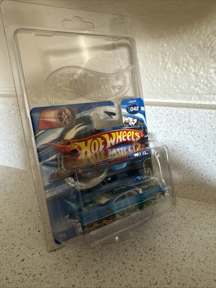 Tarjeta corta rara Hot Wheels T-Hunt Custom '59 2006 Cadillac #042 Treasure Hunt Foto 3 de 3